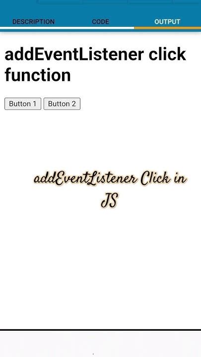33 Javascript Has Event Listener Javascript Overflow
