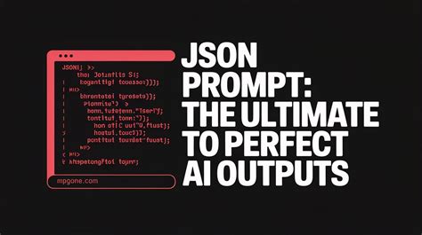 Json Prompt Template