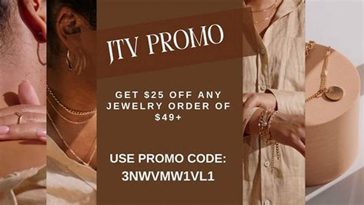 Jtv Promo Code April 2024