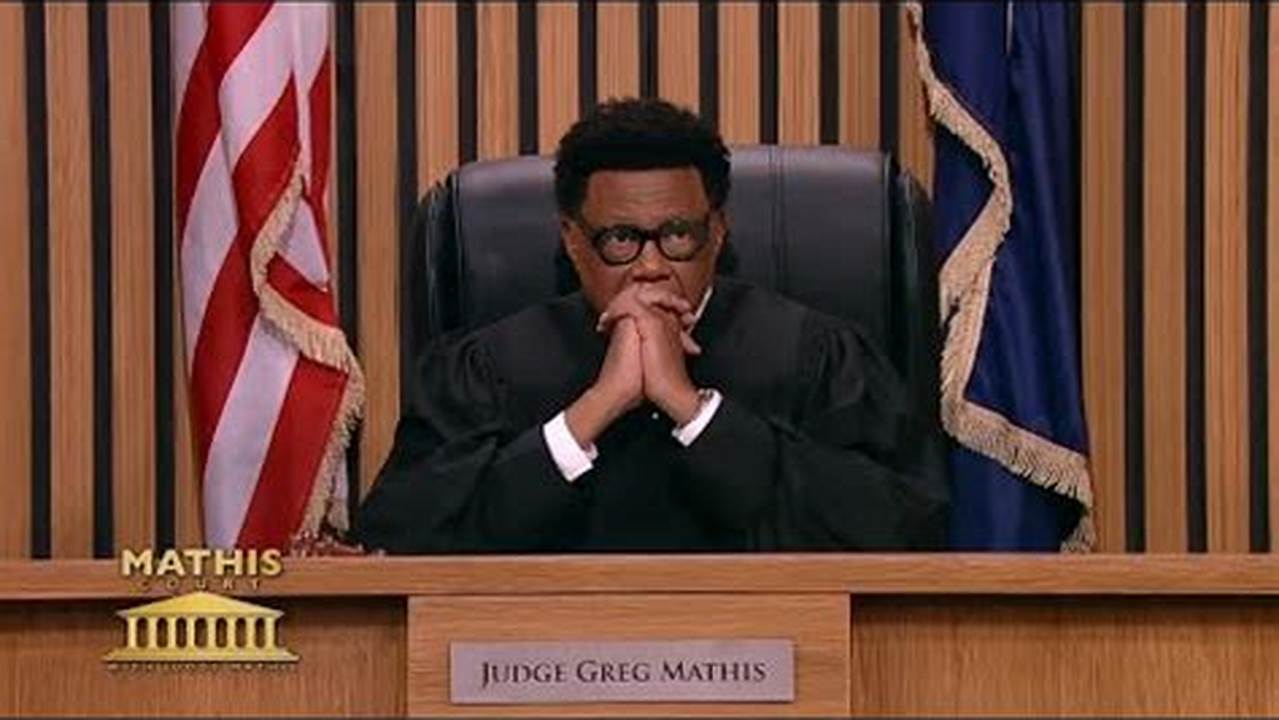 Judge Mathis Youtube 2024