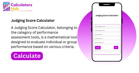 Judging Score Calculator