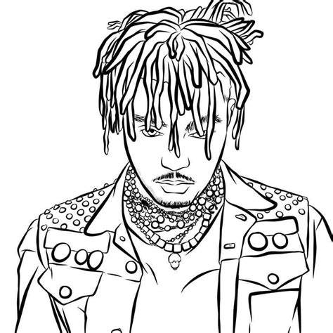 Juice Wrld Coloring Pages