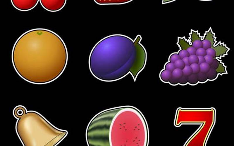 Juicy Fruits Slot Machine Symbols