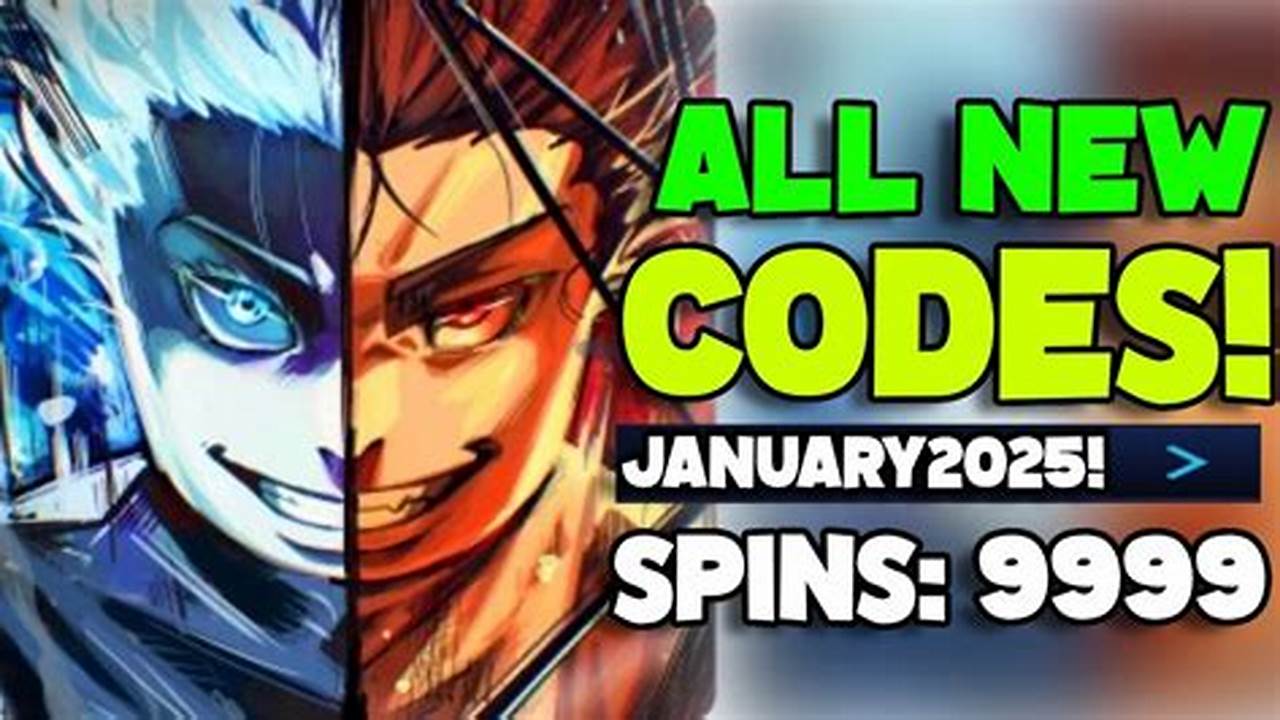 Jujutsu Infinite Redeem Codes 2025 Roblox