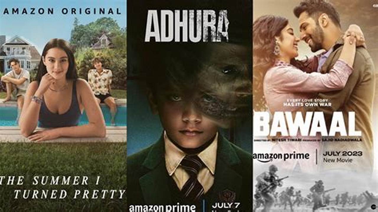 July Amazon Prime Releases 2024
