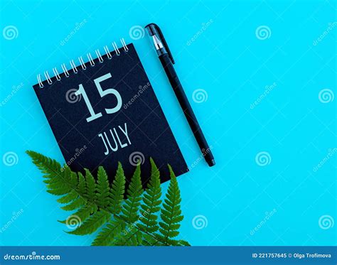 July 15th Calendar
