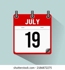 July 19 Calendar