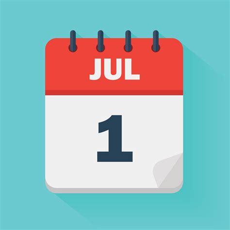 July 1st Calendar