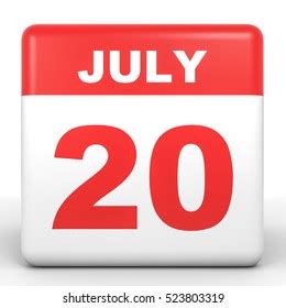 July 20 Calendar