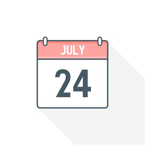 July 24 Calendar