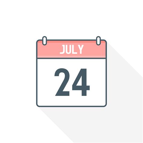 July 24th Calendar