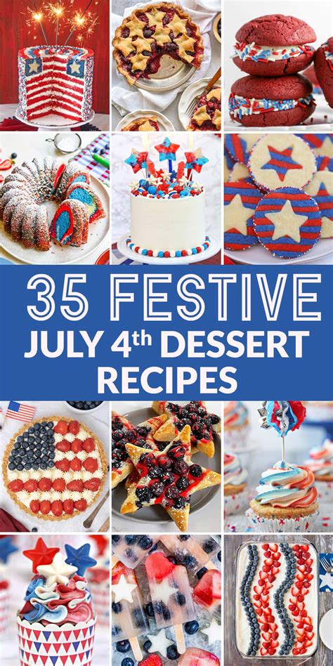 July 4th Desserts