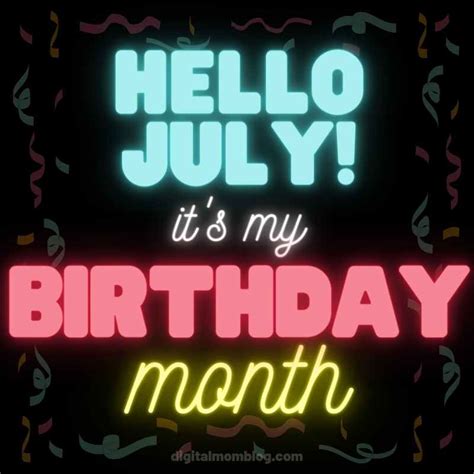 July Birthday Month Meme