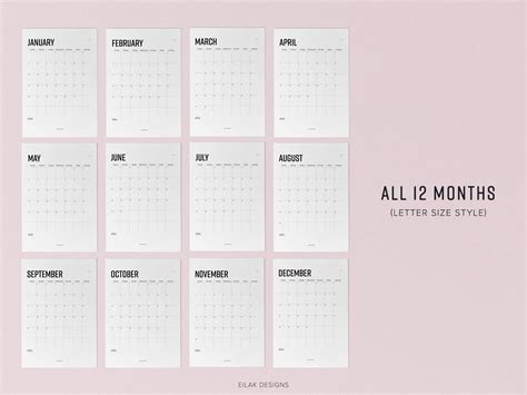 July Printable Calendar Waterproof
