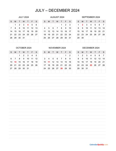 United States December 2024 Calendar with Holidays