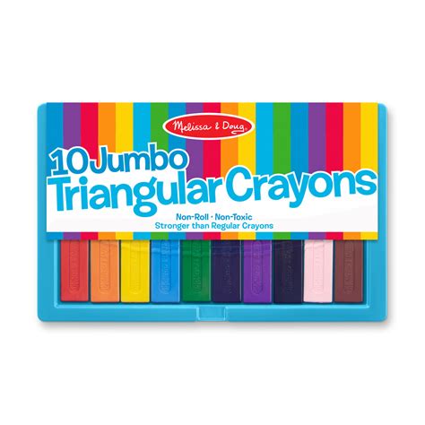 Jumbo and Triangular Crayons for Beginners