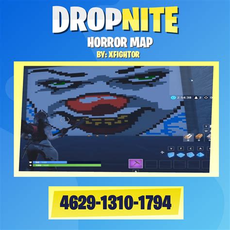 Jumpscare Fortnite Horror Map Code
