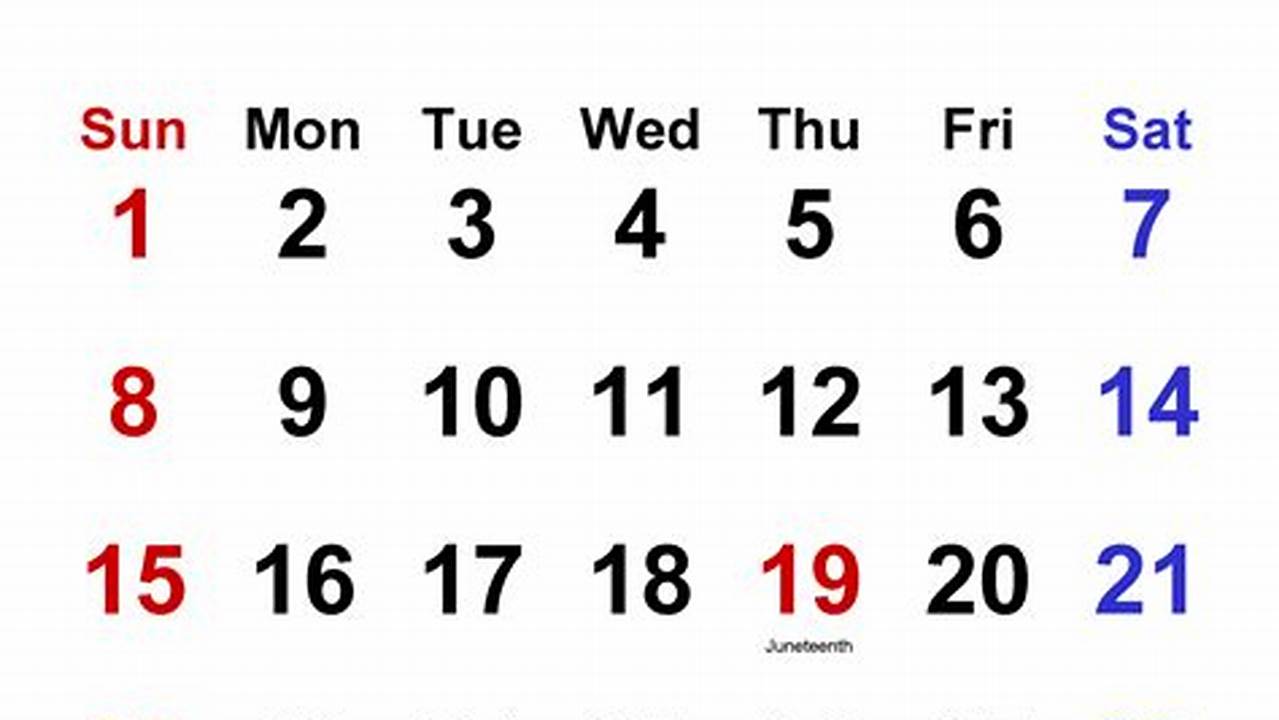 June 1 2025 Calendar