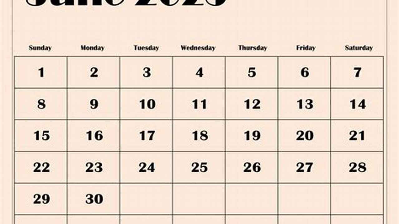 June 17 Calendar 2025