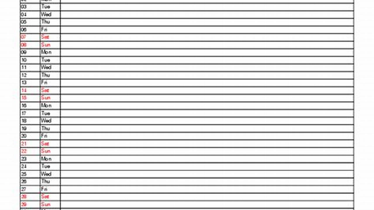 June 2025 Calendar Excel Free