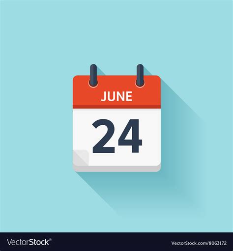 June 24 Calendar