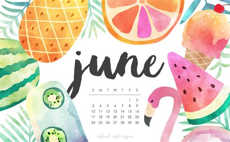 June Calendar Themes