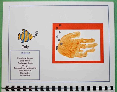 June Handprint Calendar