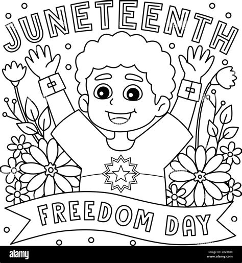 Juneteenth Color Pages