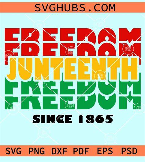 Celebrate Freedom with Juneteenth SVGs: Get Your Creativity Flowing with This Amazing Collection!