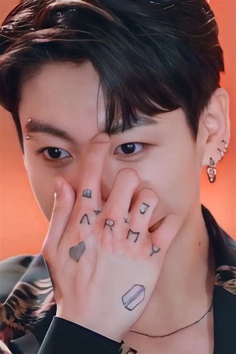 Jungkook Hand Tattoo
