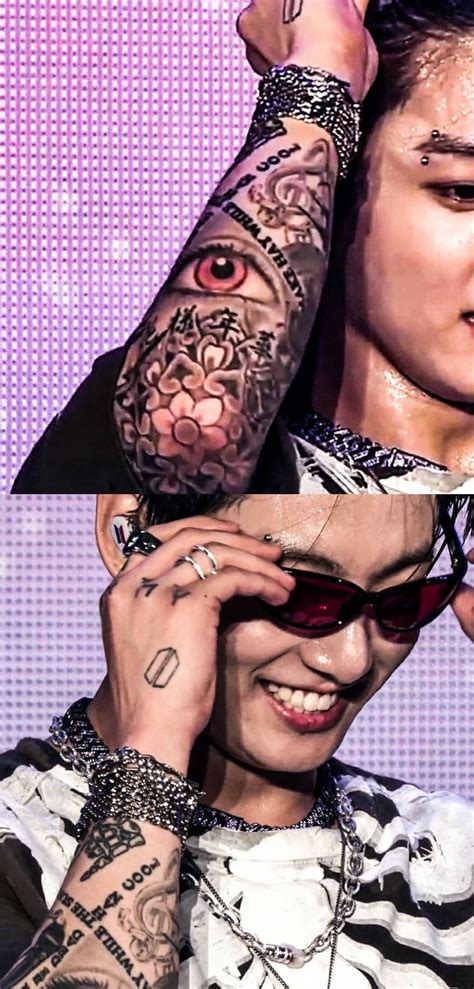 Jungkook Tattoo Full Hand