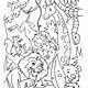 Jungle Printable Coloring Pages