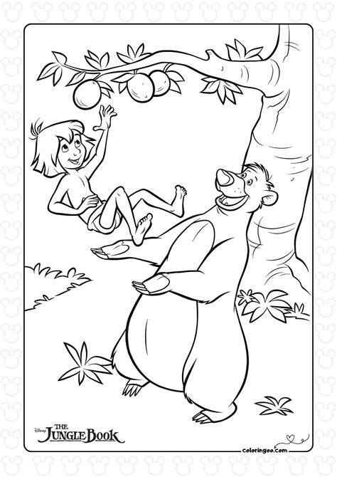 Jungle Book Color Pages