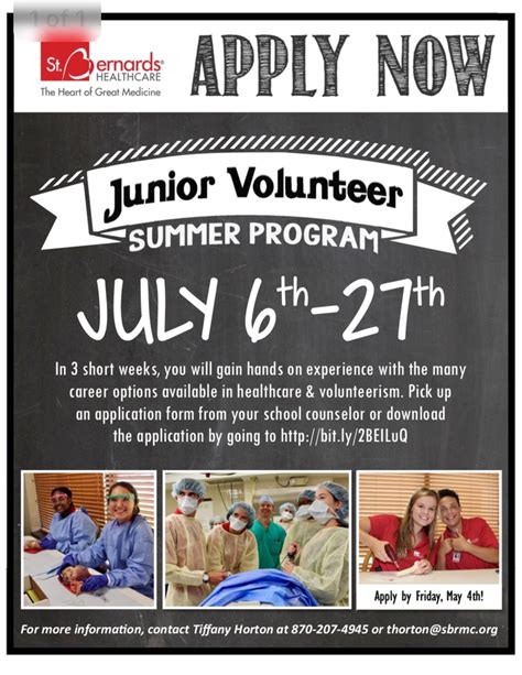 Junior Volunteer Program