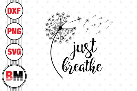 Download Just Breathe Dandelion DXF Files