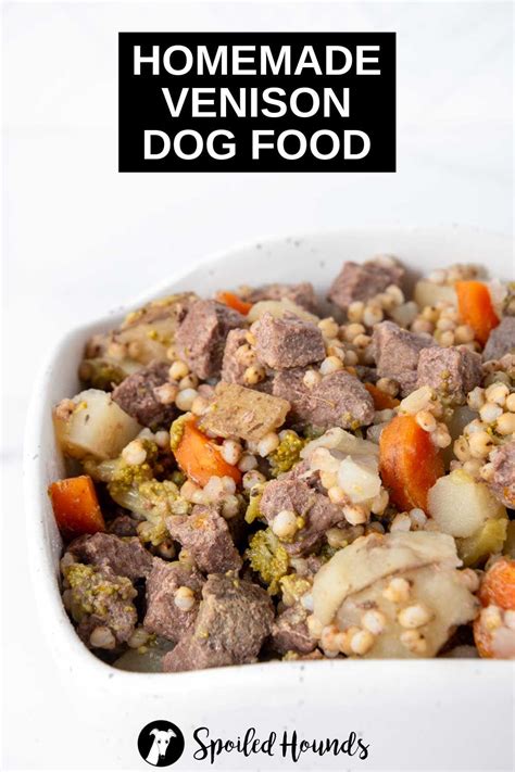 Just Food For Dogs Venison Recipe