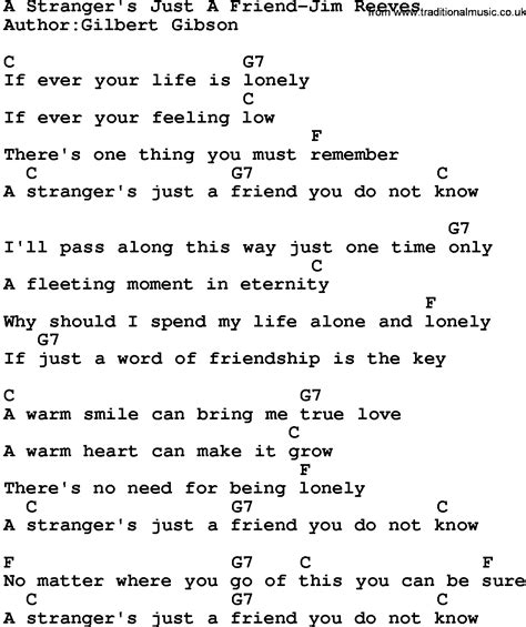 Just Friend To You Chord