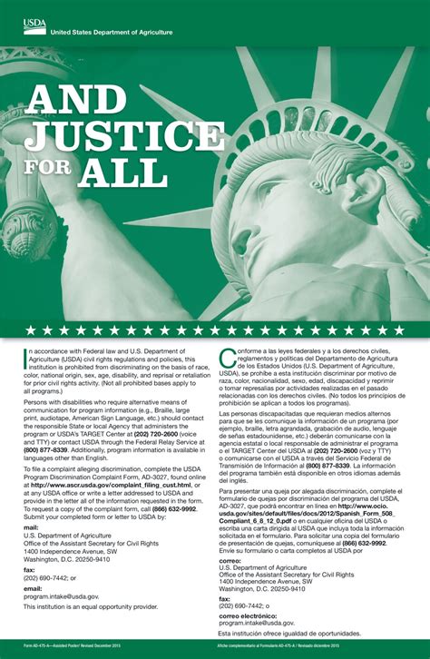 Justice For All Poster 2022 Printable