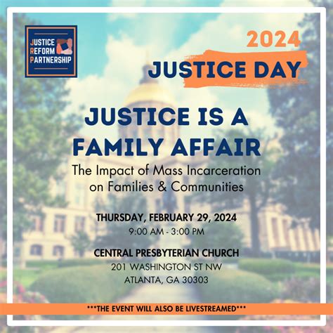 Justice Reform Events 2017-2024