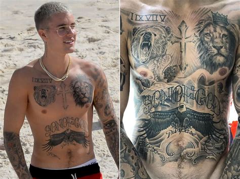 Justin Bieber Shows Off New Rose Neck Tattoo by Dr. Woo Pic