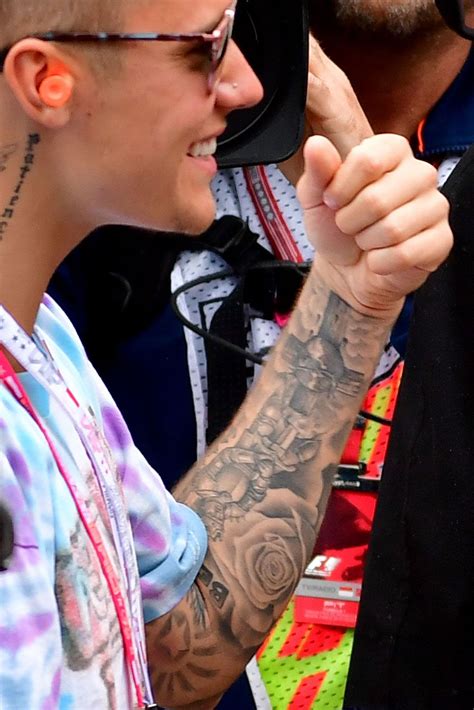 Justin Bieber Adds Close to a Dozen New Tattoos to His