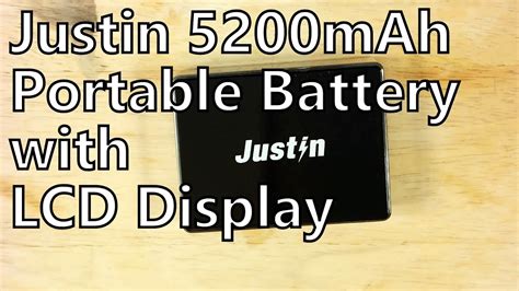 Justin Charger 5200