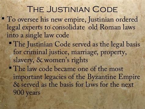 The Ultimate Guide to Justinian's Code of Law - Uncovering the Legal Masterpiece of Ancient Rome