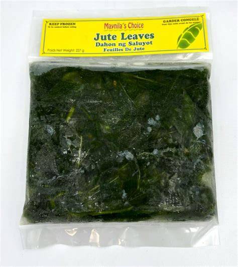 Jute Leaves Frozen