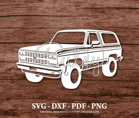 Roar into Adventure with Customizable K5 Blazer SVG Designs: Unleash Your Inner Explorer!