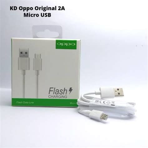 KABEL DATA OPPO FAST CHARGING MICRO USB ORIGINAL