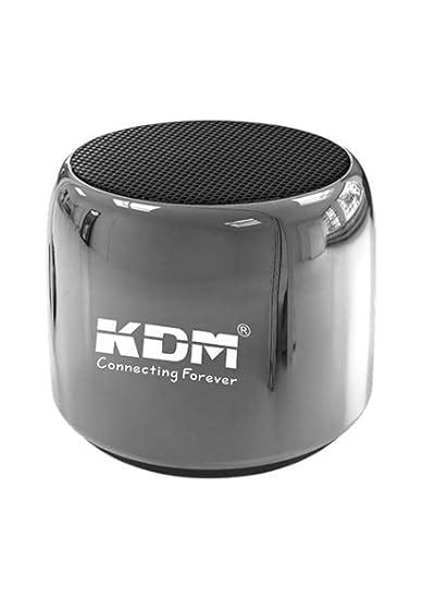 KDM Steel Sound Bluetooth Intuitive Controls