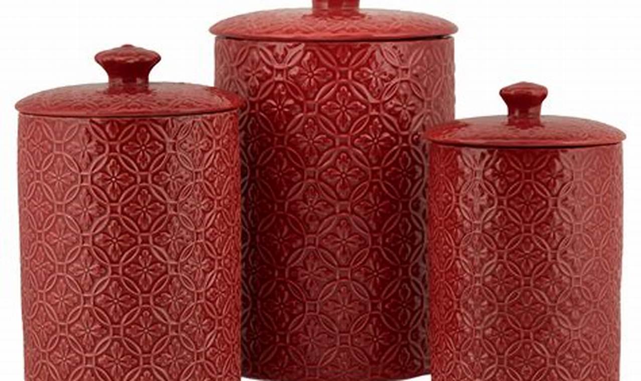 KIA Ceramics Kitchen Canisters and Jars