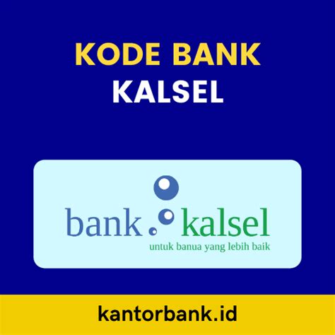 KODE TRANSFER BANK KALSEL