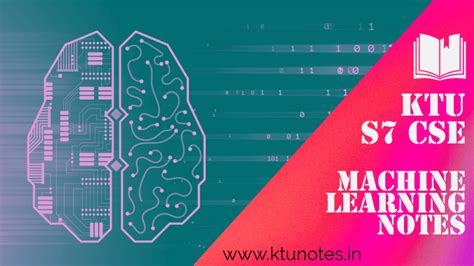 KTU Machine Learning Curriculum